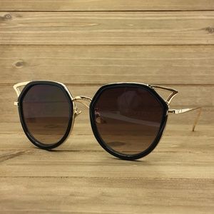 O2 Eyewear 7044 Premium Cateye Sunglasses(DBR)